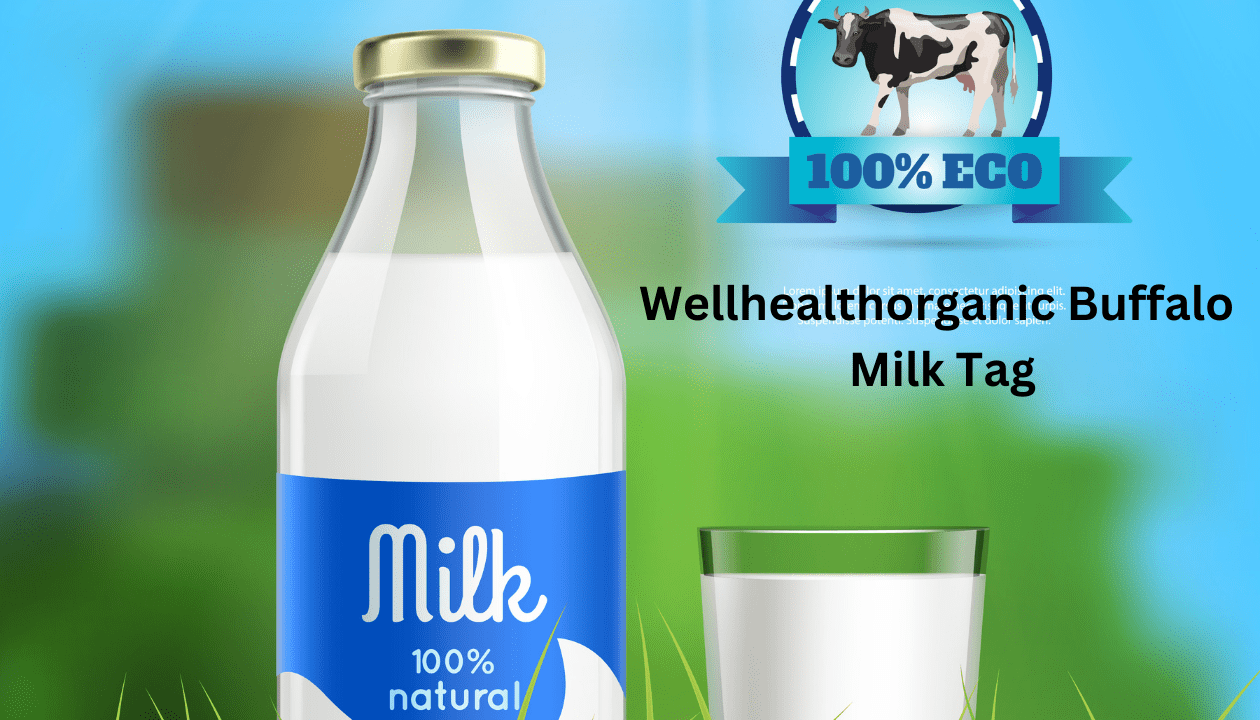 Wellhealthorganic Buffalo Milk Tag