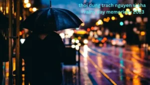 thoi dung trach nguyen si kha • rainy day memories • 2023